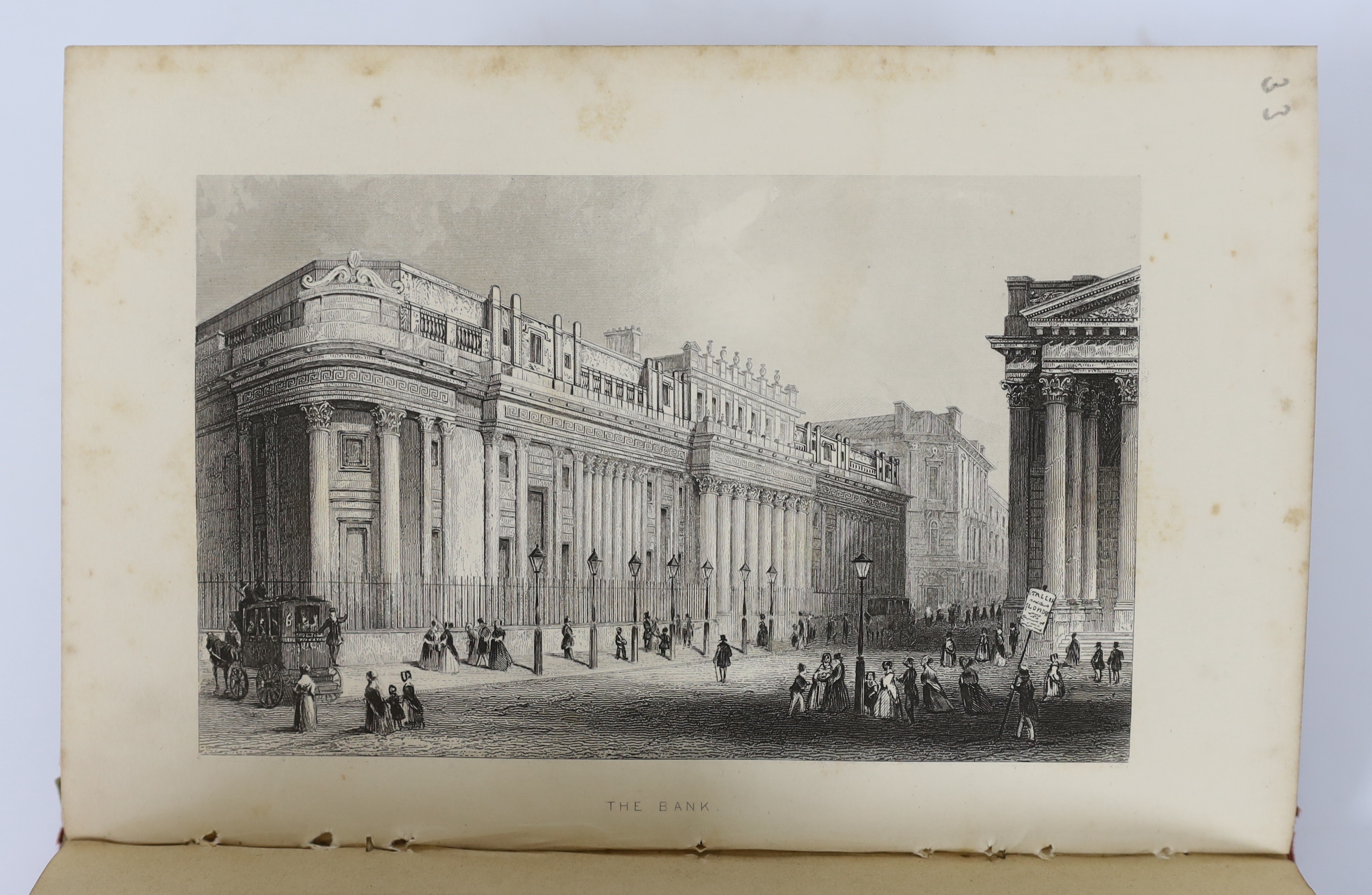 Gaspey, William - Tallis's Illustrated London; in Commemoration of the Great Exhibition... forming a complete guide to the British metropolis and its environs....2 vols. (in 4). pictorial engraved general titles, 2 print